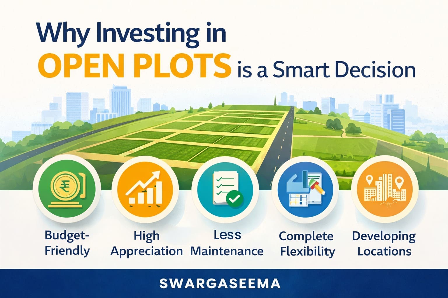 5 Reasons to Invest in Open Plots in Hyderabad