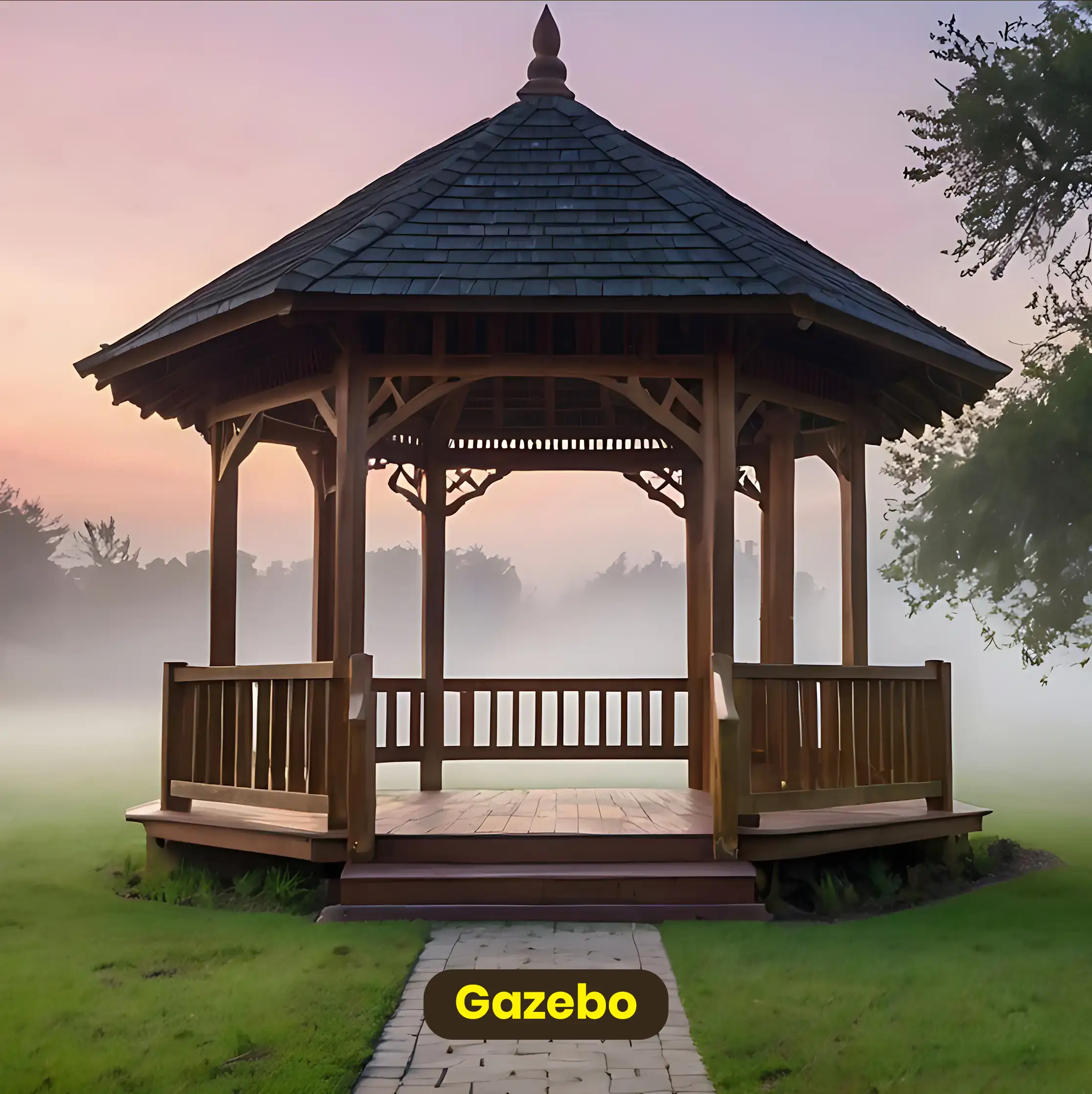 gazebo in ameya