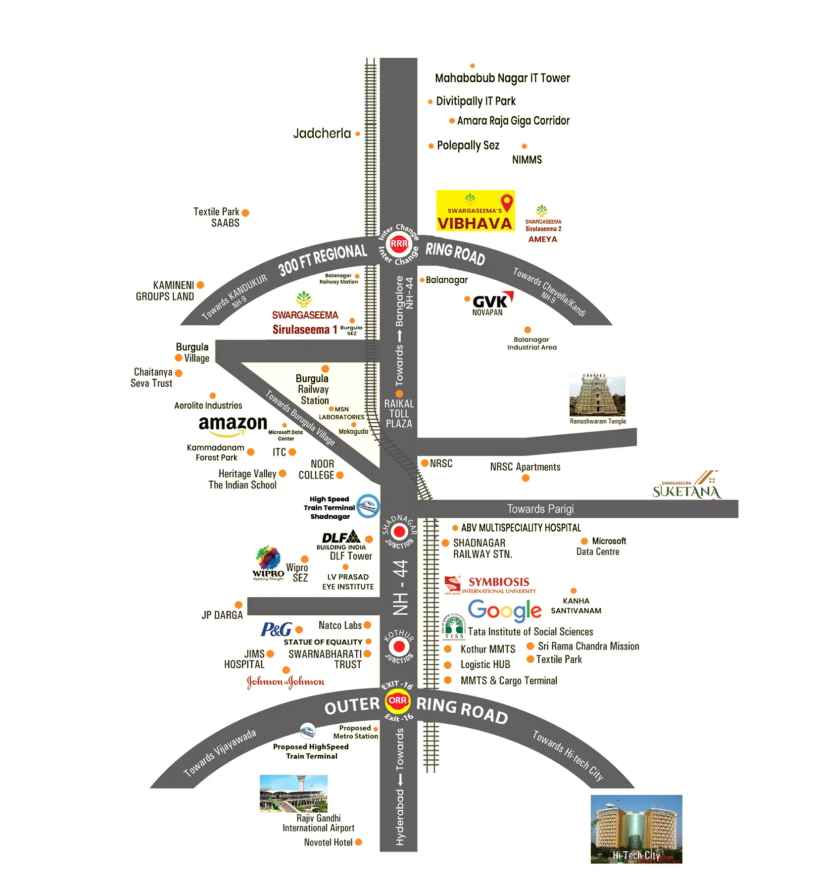 vibhava route map